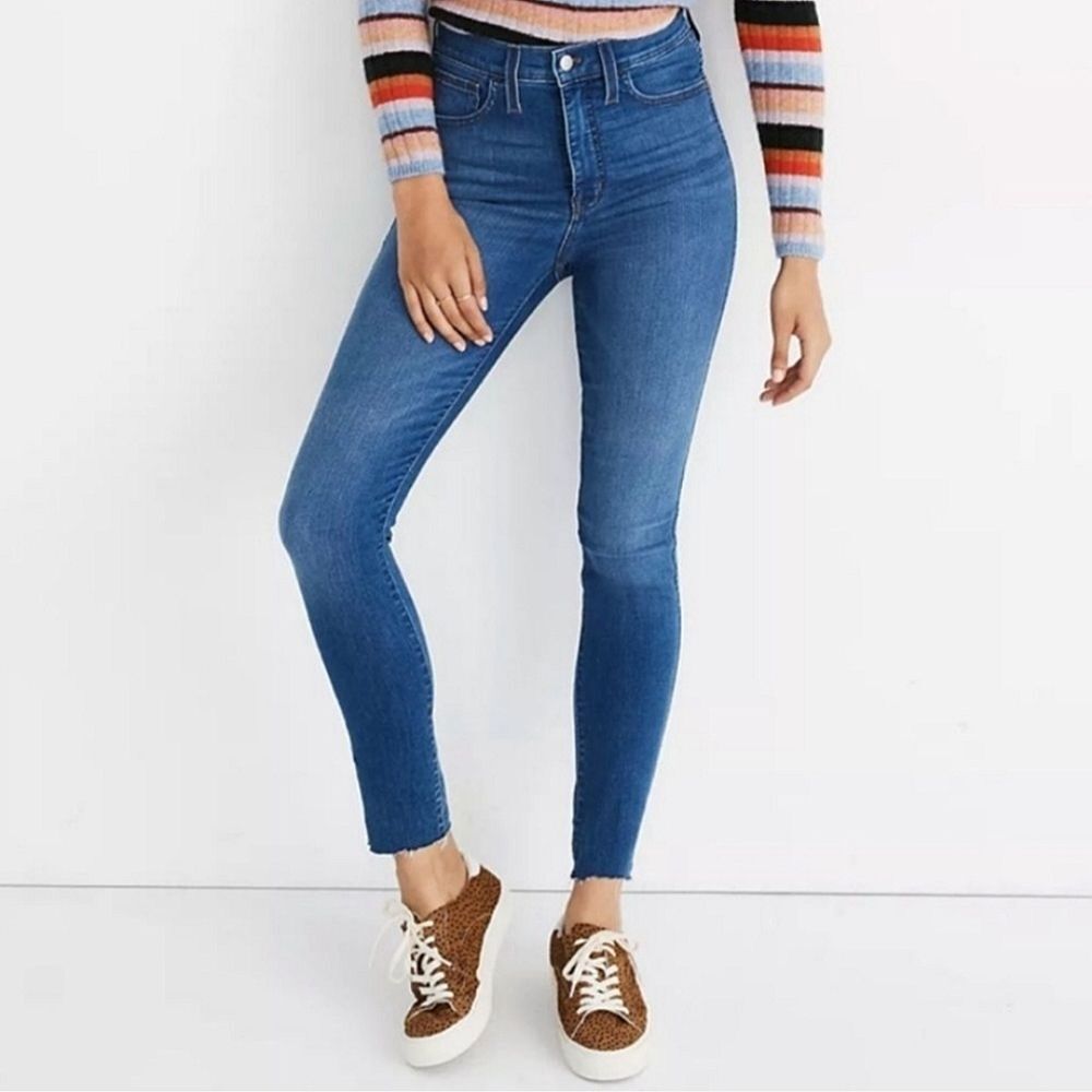 Madewell 10" High-Rise Skinny Jeans Size 27